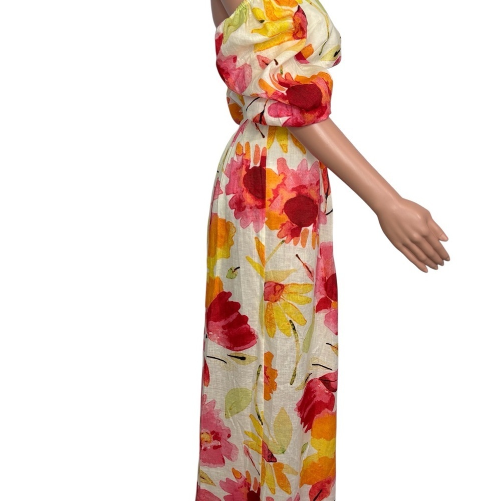 RUMER Coco & Lola Exclusive Floral Print Camille Crop Top & Sunshine Skirt - Picture 6 of 13
